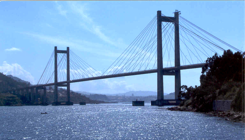 Puente de Rande en la Ría de Vigo
