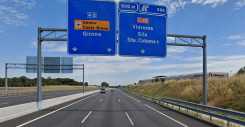 Proyecto de construcción de la variante de Santa Coloma, Gerona