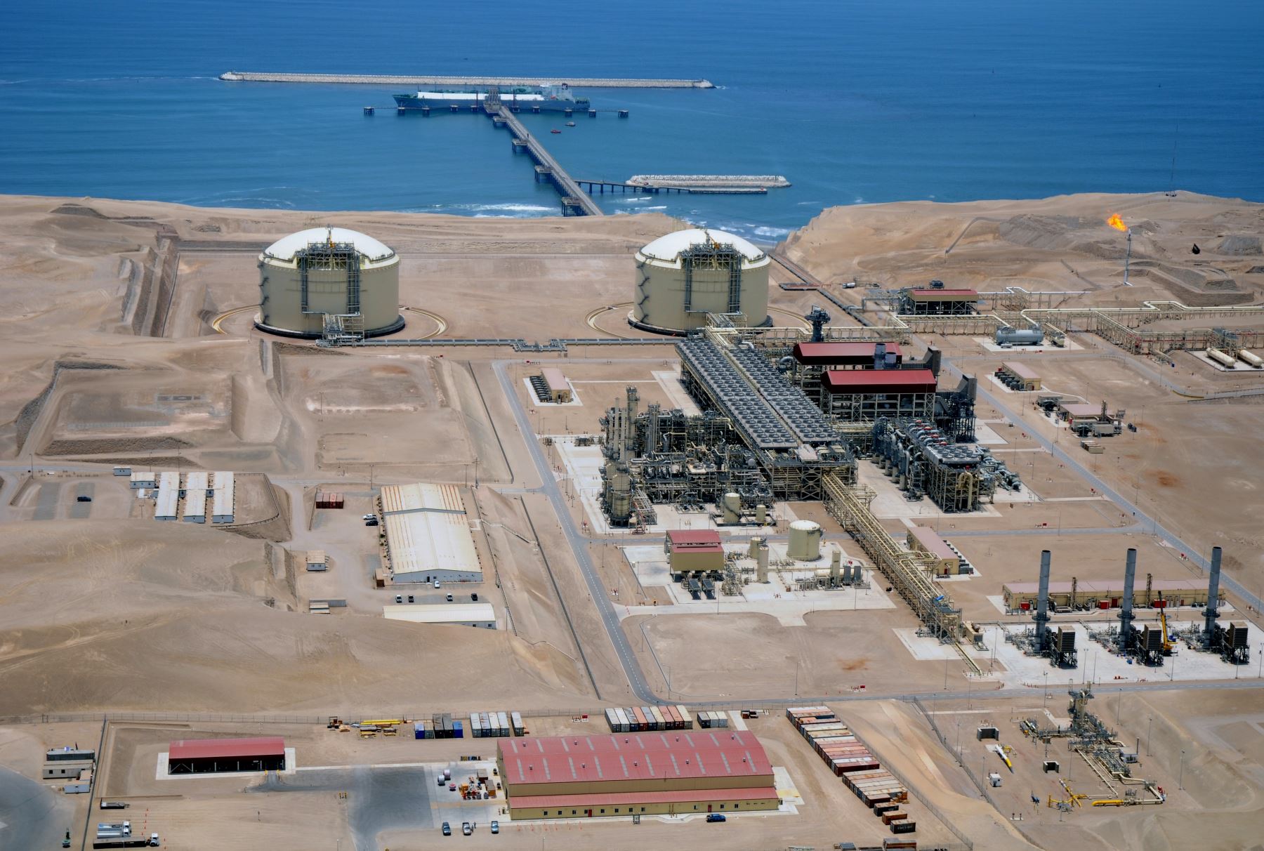 Estudio de alternativas para mejorar la operatividad de la terminal de GNL de Camisea, Perú