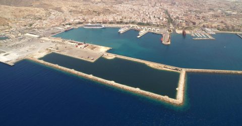 Proyecto variante para la prolongación del dique de Poniente del puerto de Almería