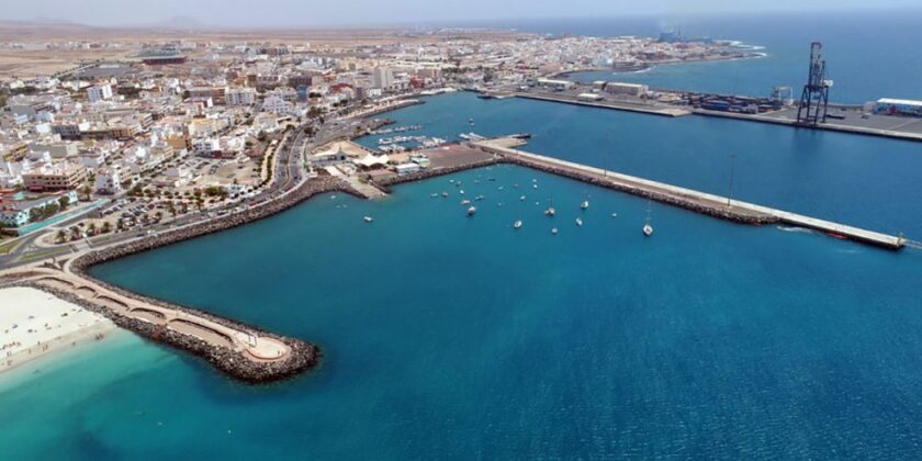 Plan de Protección del muelle de pasajeros en puerto del Rosario, Fuerteventura