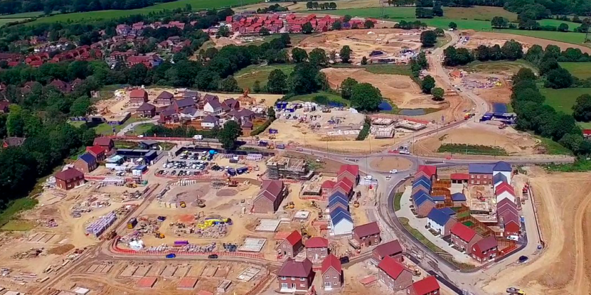 Desarrollo residencial de 450 viviendas en Billingshurst, Reino Unido