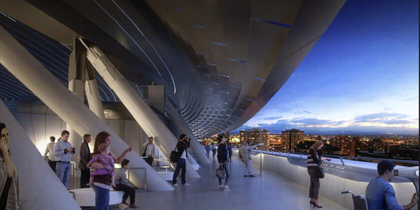 Dirección de obras del museo, tour y skywalk del Estadio Santiago Bernabéu, Madrid